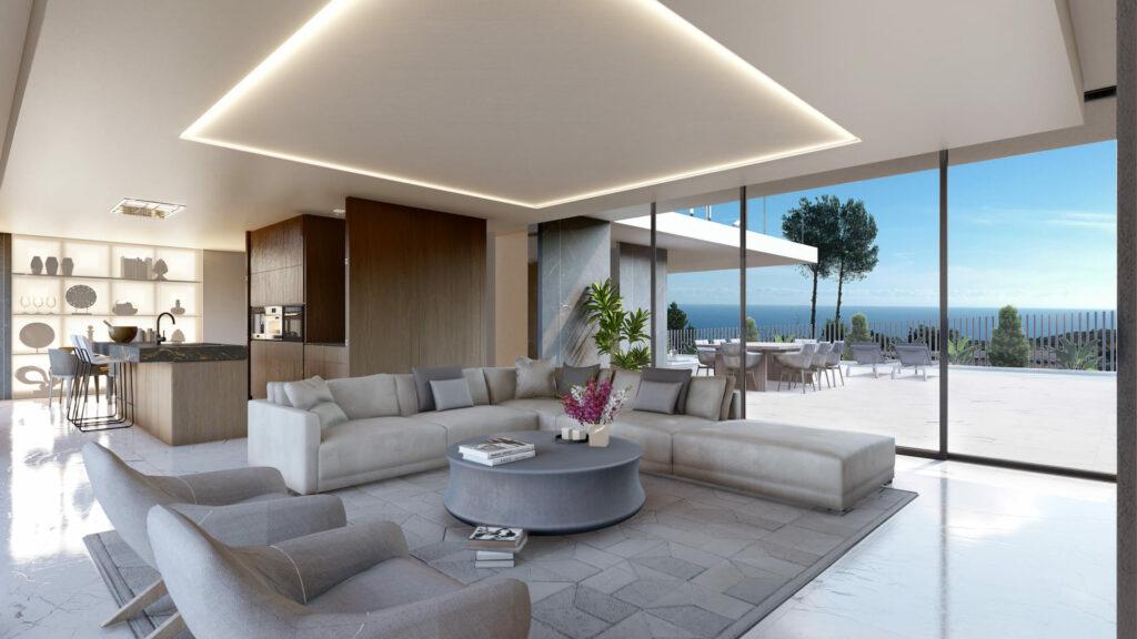 rest area, terrace, living room