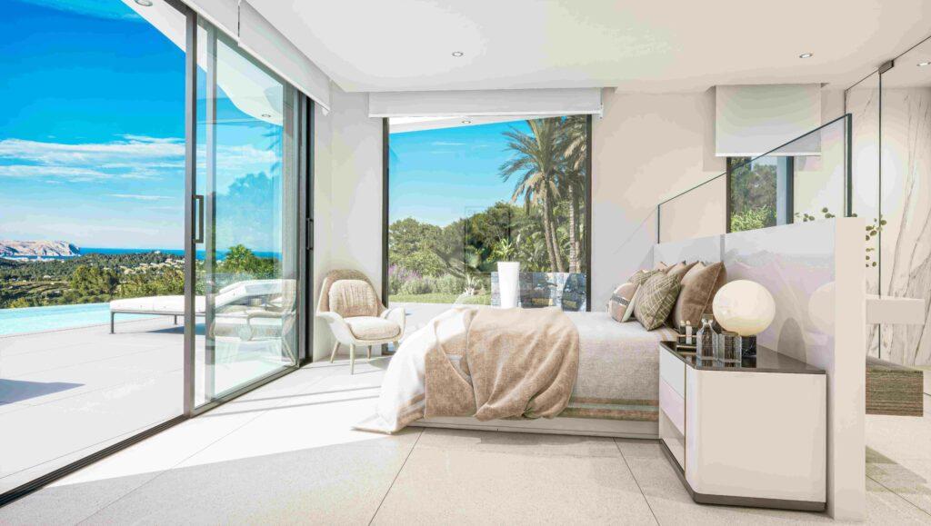 sea view, mountain view, bedroom
