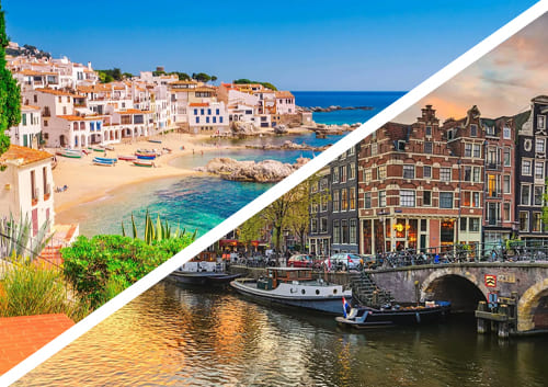 Spain or the Netherlands: Where to Find Your Happiness?