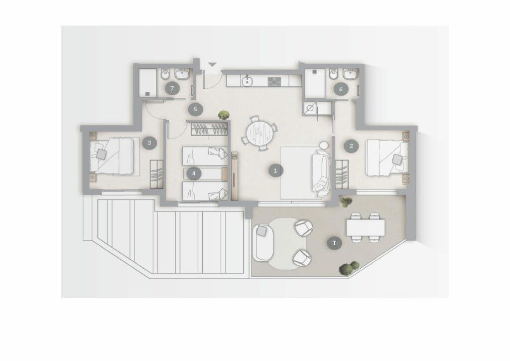 appartement plan