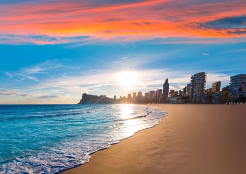 Коста-Бланка – самые белоснежные пляжи в Испании